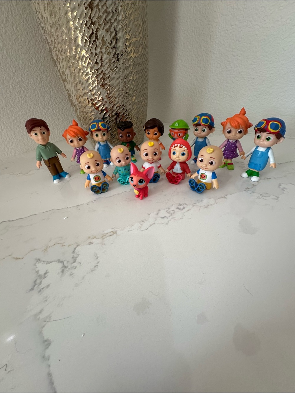 Children’s educational figurines. Cocomelon. Set of 15.